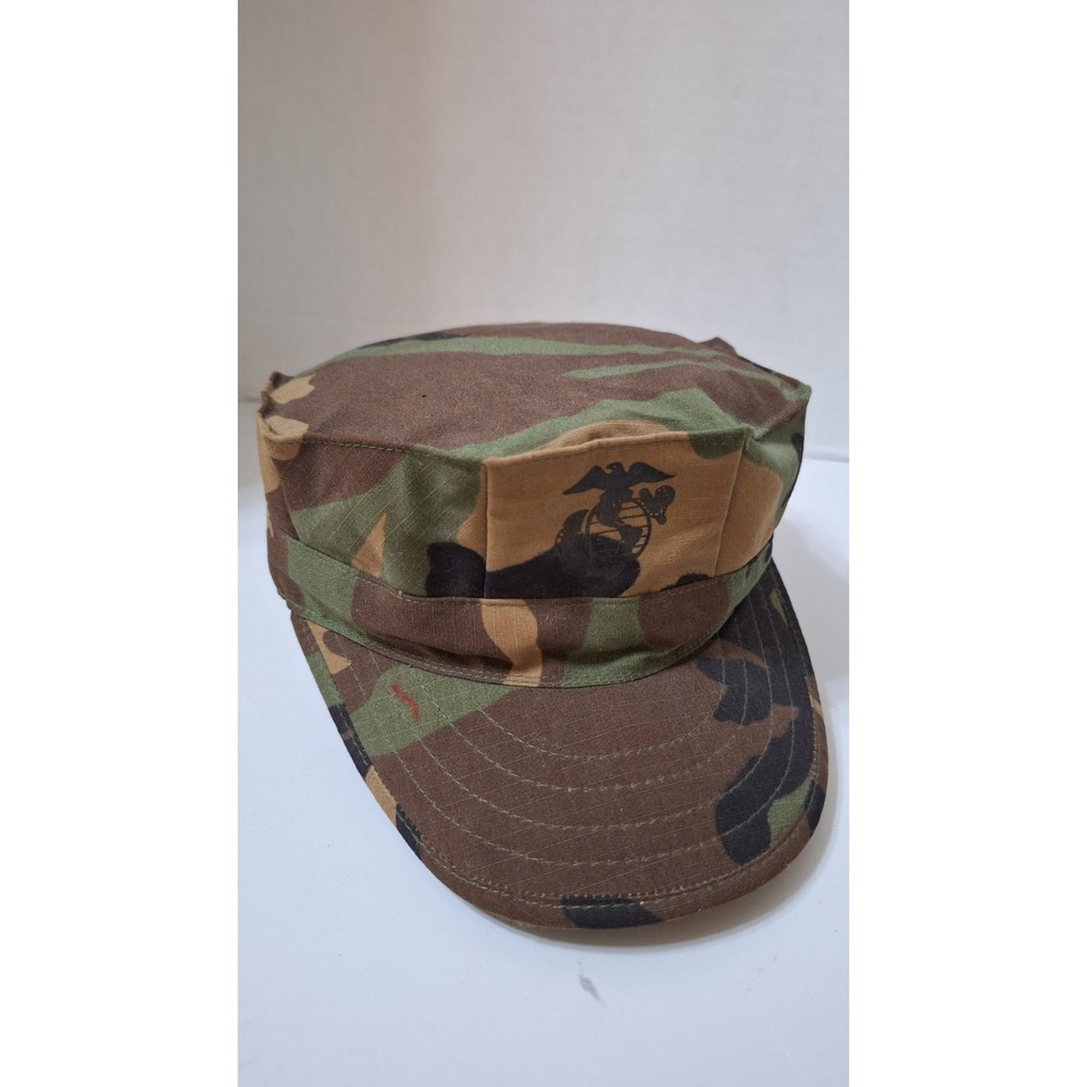 U.S.‎ Marines Small Utility Cap Camo Military 8405-01-246-4178 W/logo